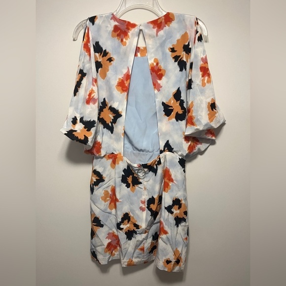 Opening Ceremony Bursting Diamond Silk Open Back Dress - Picture 10 of 15